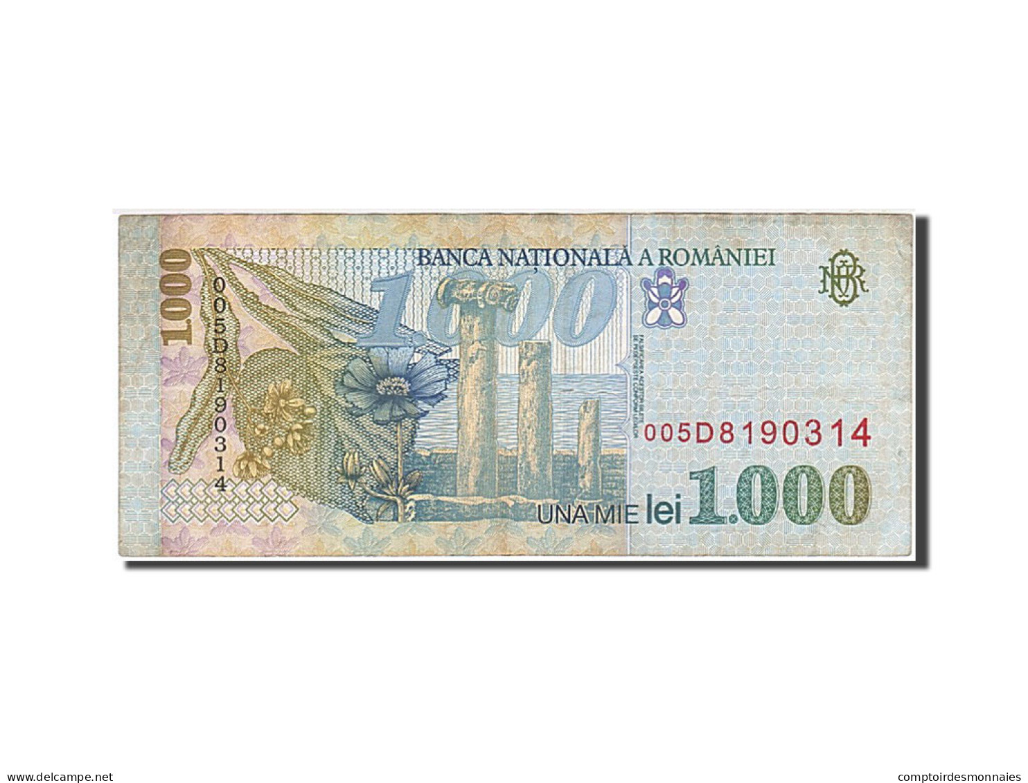 Billet, Roumanie, 1000 Lei, 1998, TTB - Romania