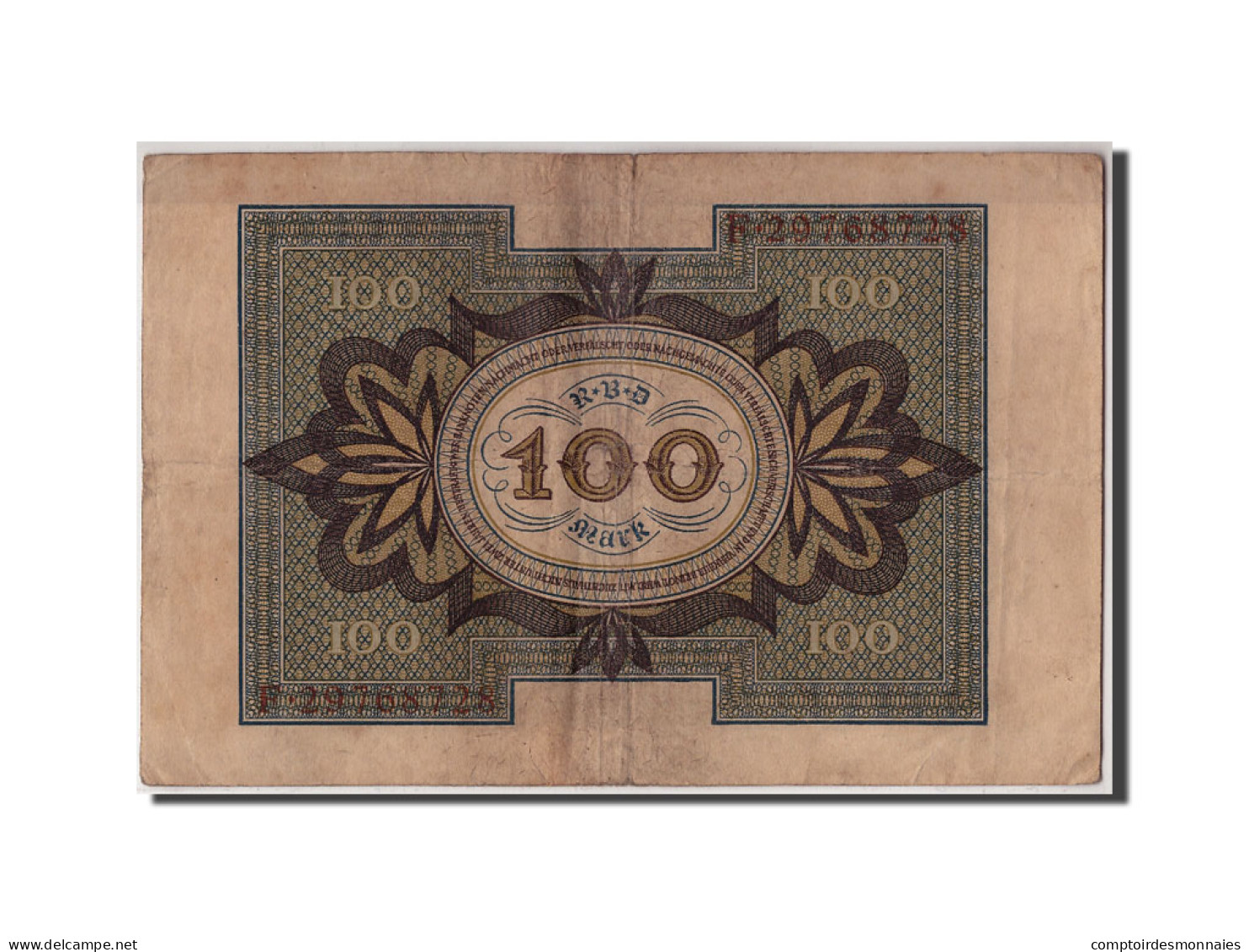 Billet, Allemagne, 100 Mark, 1920, 1920-11-01, TB - 100 Mark