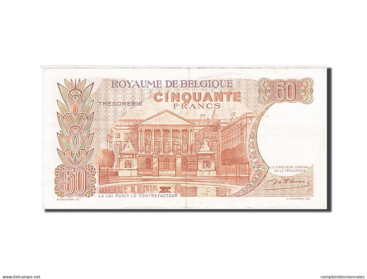 Billet, Belgique, 50 Francs, 1966, 1966-05-16, TTB - Altri & Non Classificati