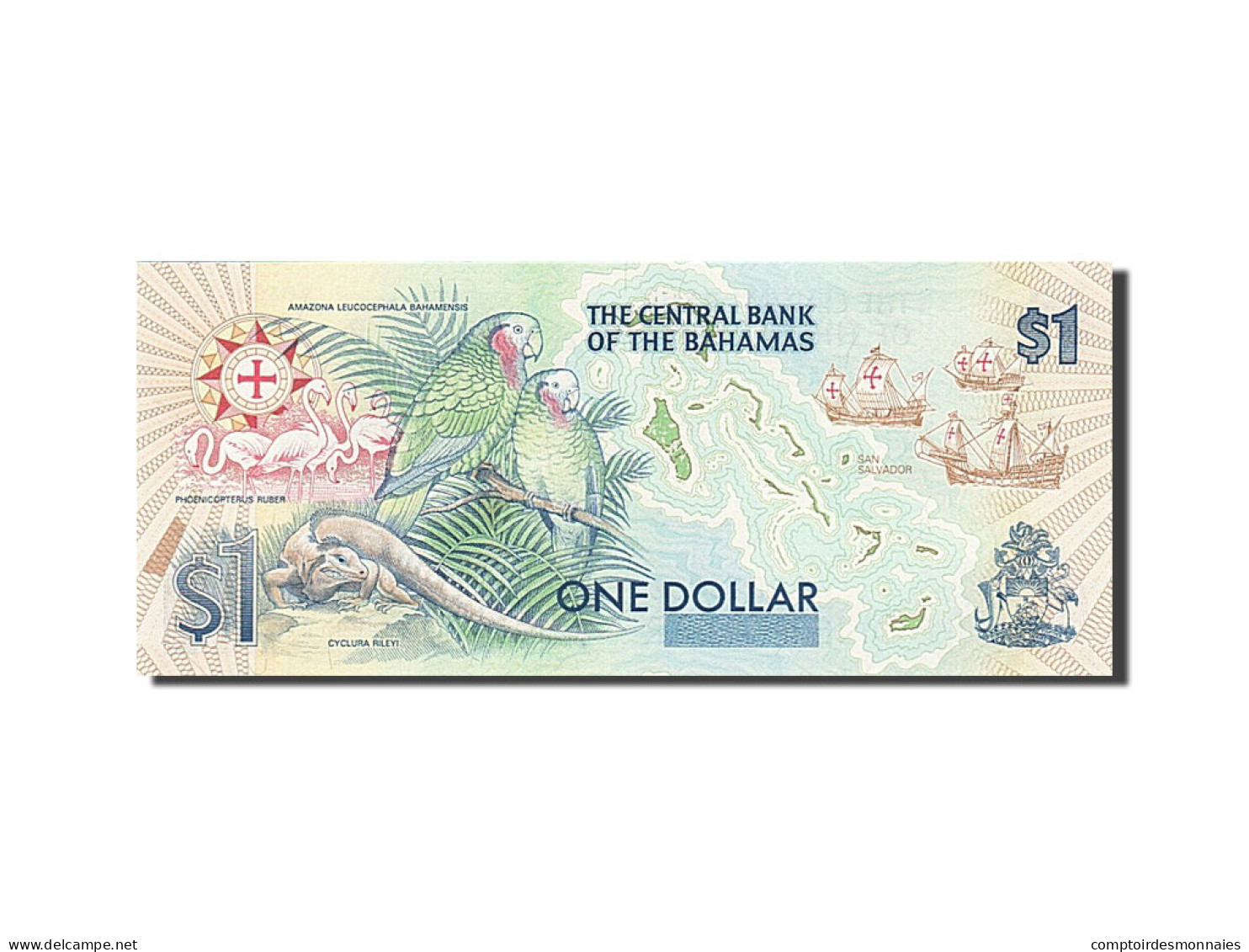 Billet, Bahamas, 1 Dollar, 1992, NEUF - Bahamas