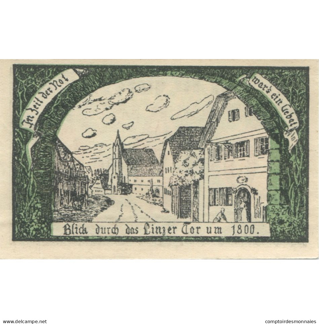 Billet, Autriche, Eferding, 10 Heller, Blason, 1920, SPL, Mehl:FS 152III - Oesterreich