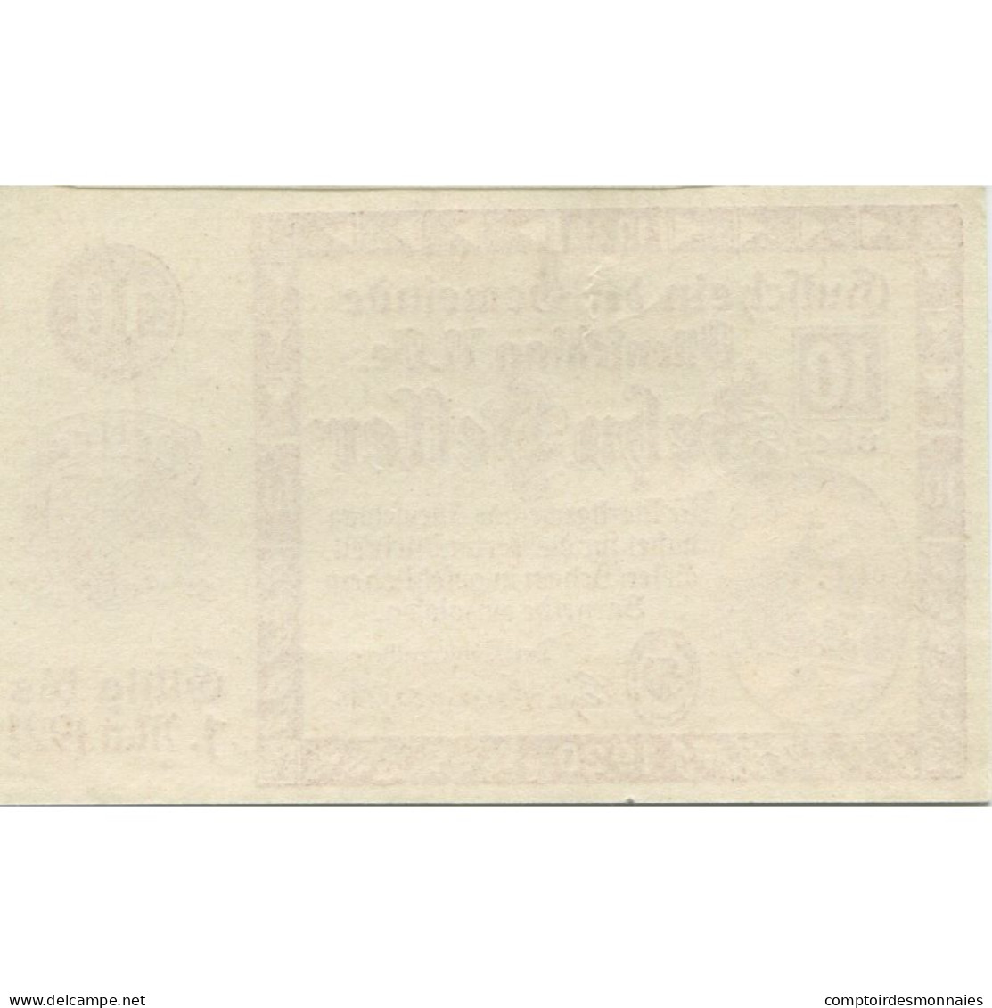 Billet, Autriche, Ottenschlag, 10 Heller, Château 1921-05-01, SPL Mehl:FS 716a - Oesterreich