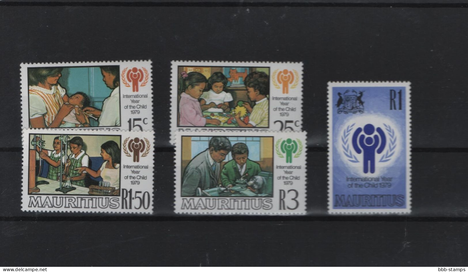 Mauritius Michel Cat.No. Mnh/**  484/488 - Mauricio (1968-...)