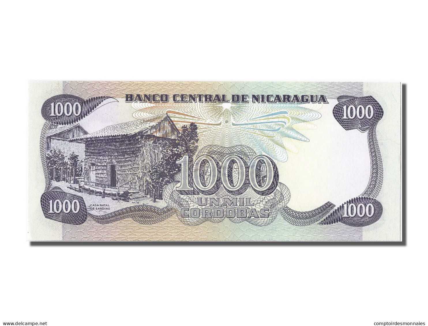 Billet, Nicaragua, 1000 Cordobas, 1985, 1985-06-11, NEUF - Nicaragua