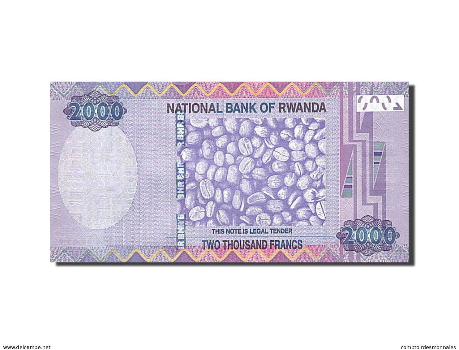 Billet, Rwanda, 2000 Francs, 2014, 2014, NEUF - Rwanda