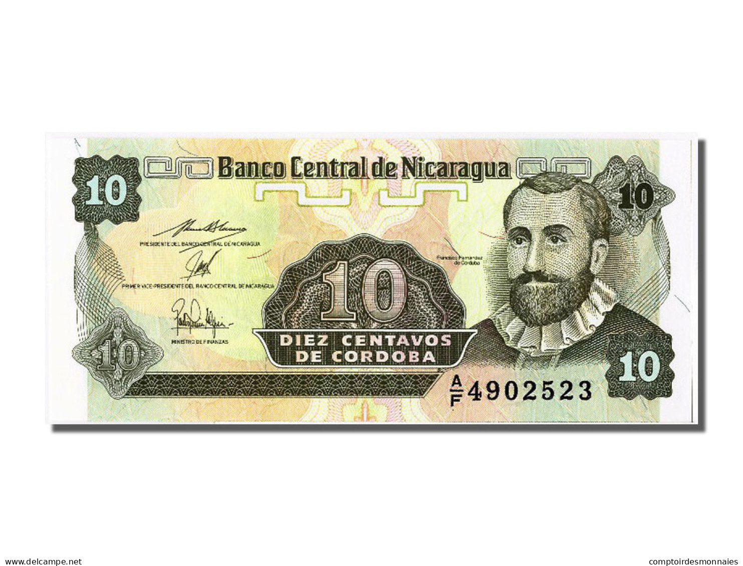 Billet, Nicaragua, 10 Centavos, NEUF - Nicaragua