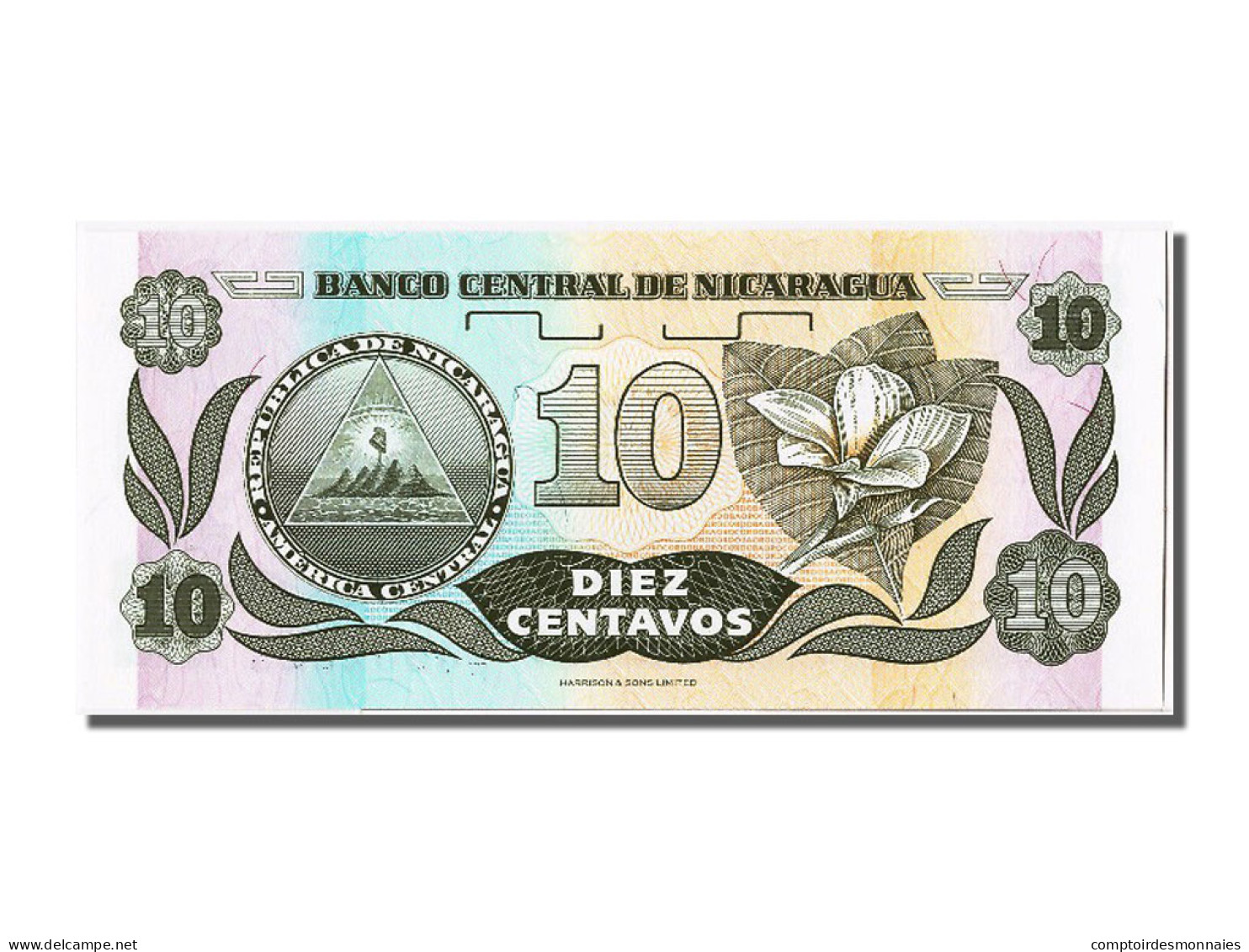 Billet, Nicaragua, 10 Centavos, NEUF - Nicaragua