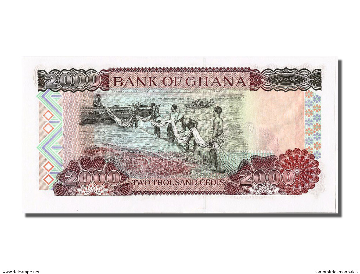 Billet, Ghana, 2000 Cedis, 2002, 2002-09-02, NEUF - Ghana