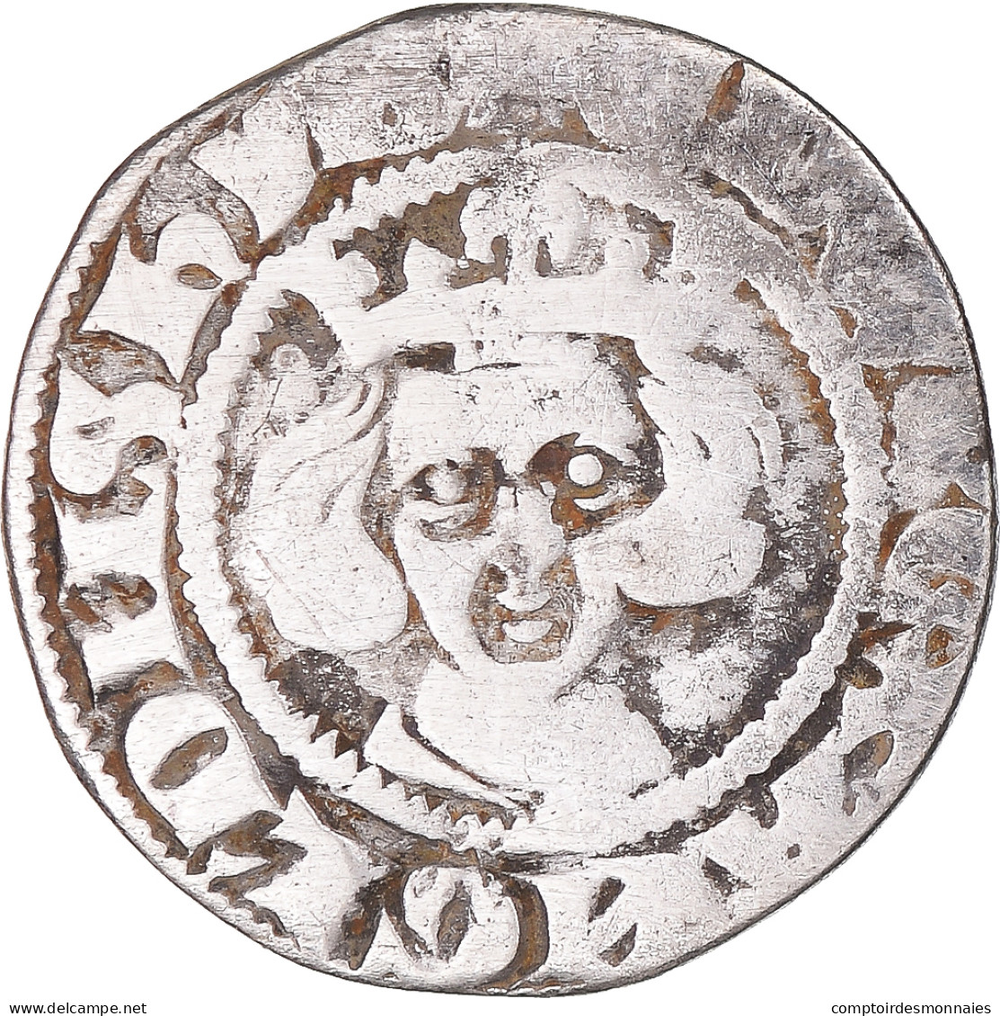 Monnaie, Grande-Bretagne, Edward I, II, III, Penny, Londres, TB+, Argent - 1066-1485 : Baja Edad Media