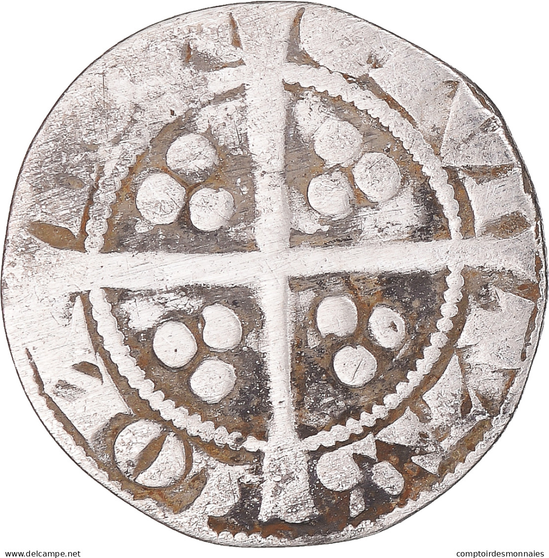 Monnaie, Grande-Bretagne, Edward I, II, III, Penny, Londres, TB+, Argent - 1066-1485 : Bas Moyen-Age