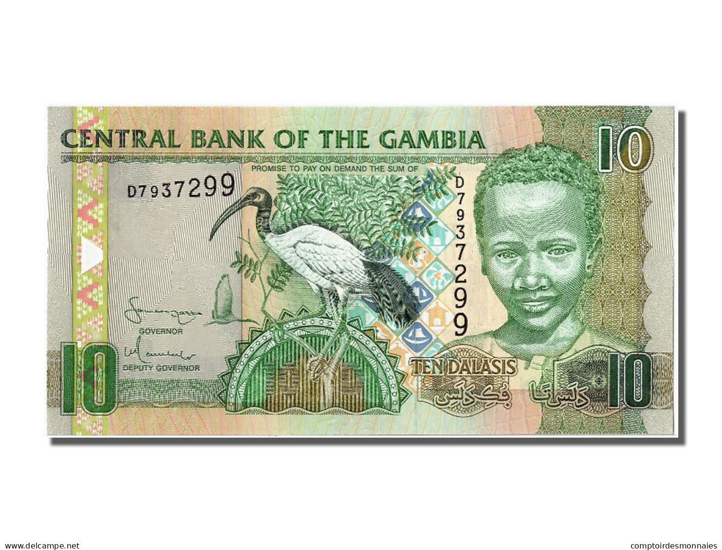 Billet, Gambia, 10 Dalasis, 2006, NEUF - Gambia