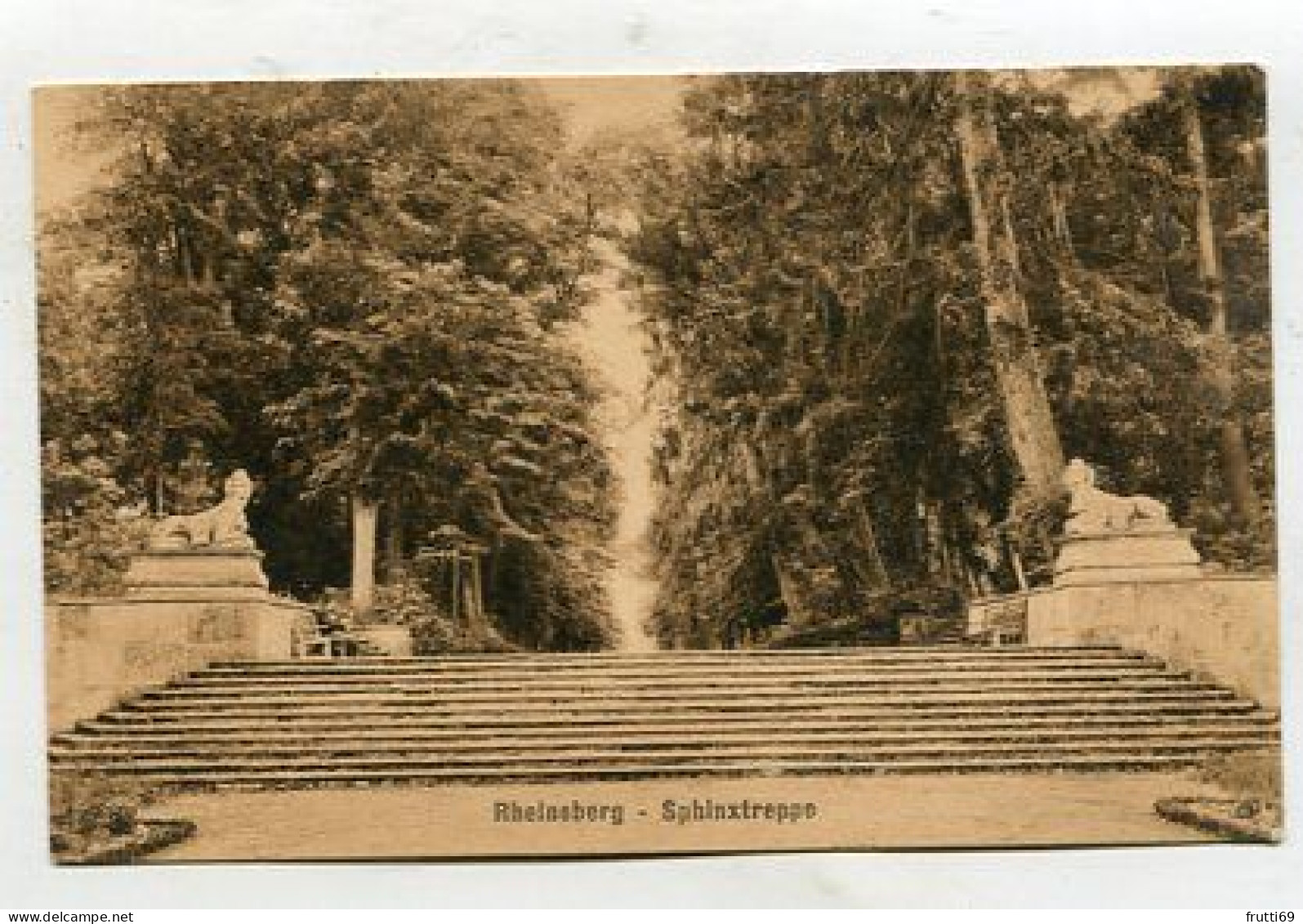 AK 207418 GERMANY - Rheinsberg - Sphinxtreppe - Rheinsberg