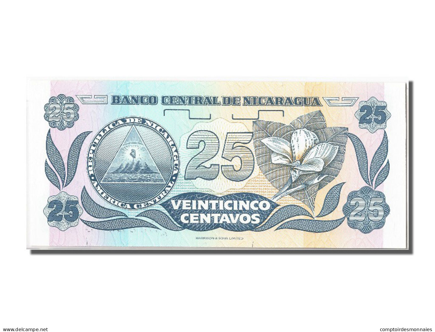 Billet, Nicaragua, 25 Centavos, NEUF - Nicaragua