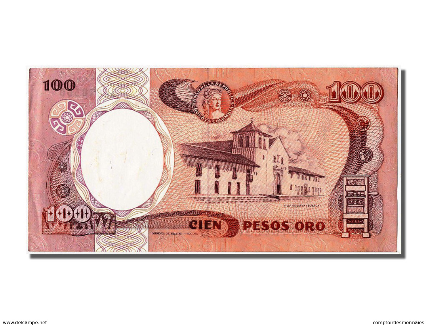 Billet, Colombie, 100 Pesos Oro, 1983, 1983-01-01, NEUF - Kolumbien