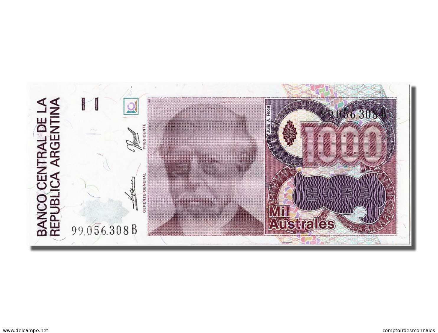 Billet, Argentine, 1000 Australes, NEUF - Argentine