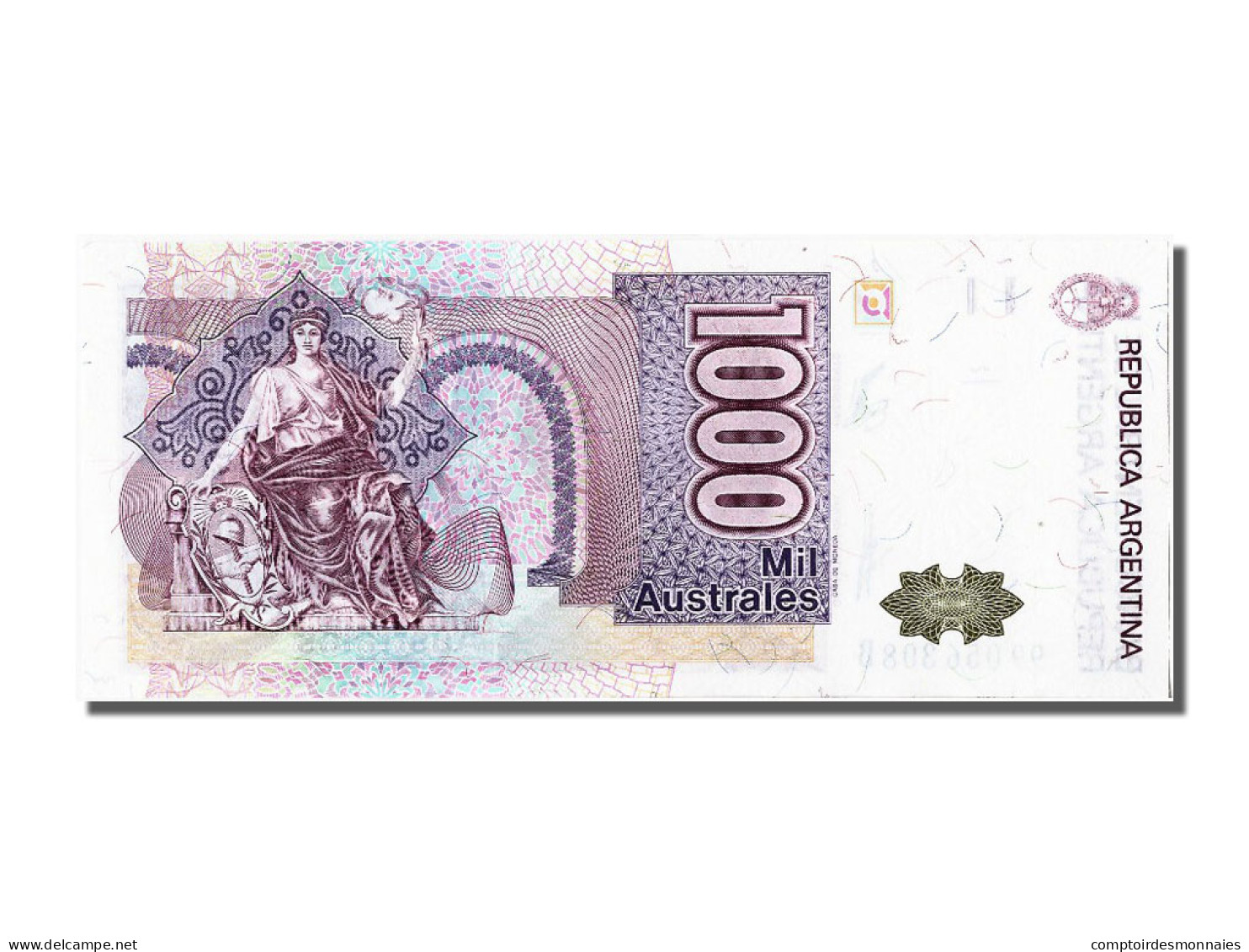 Billet, Argentine, 1000 Australes, NEUF - Argentine