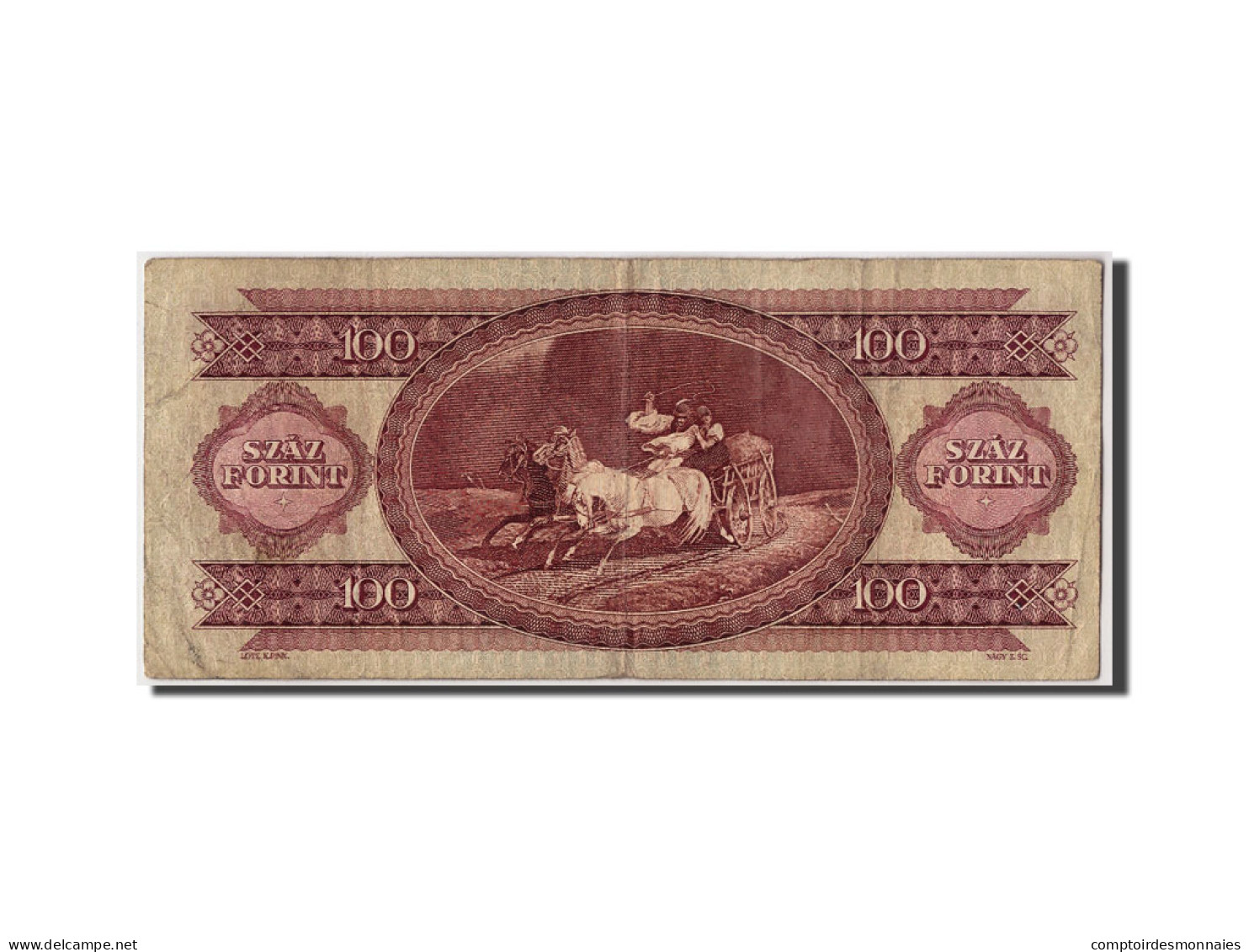 Billet, Hongrie, 100 Forint, 1984, 1984-10-30, TB - Hongrie