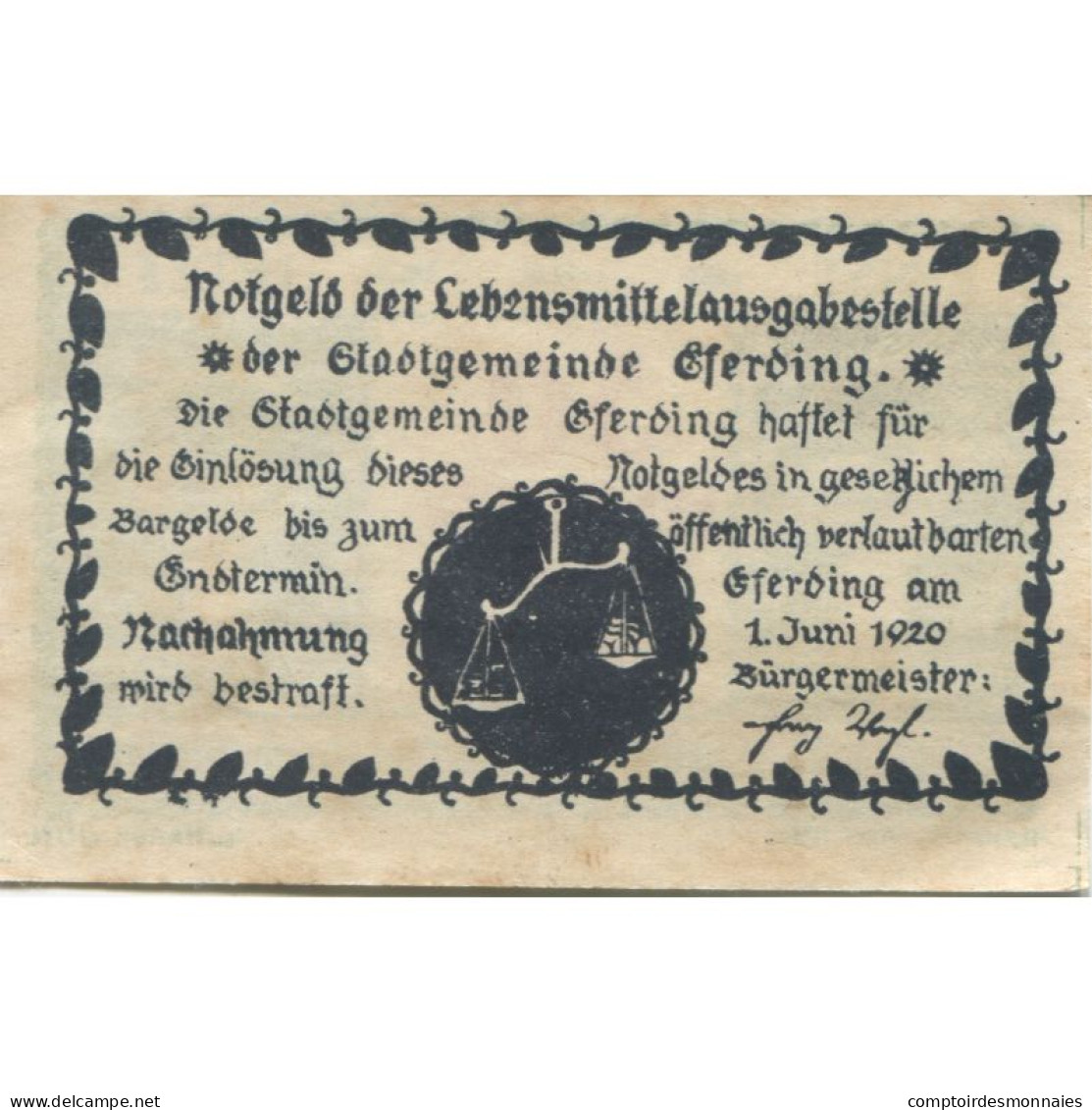 Billet, Autriche, Jetzt, 50 Heller, Personnage 1920-06-01, SPL, Mehl:FS 152I - Austria