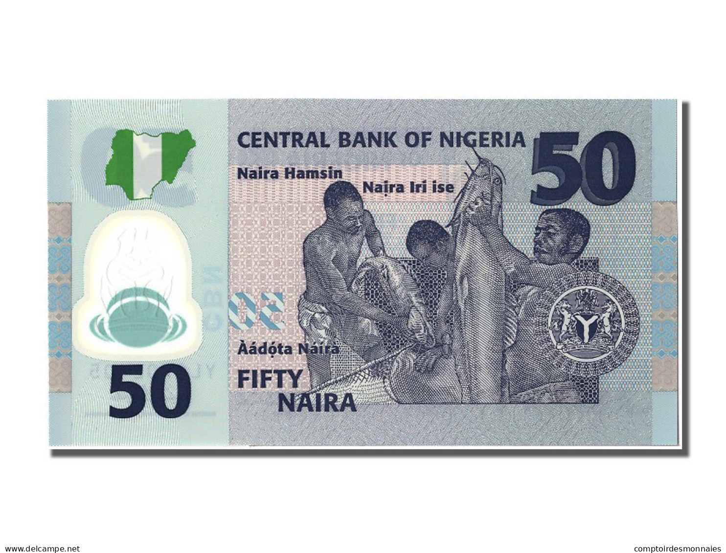 Billet, Nigéria, 50 Naira, 2009, NEUF - Nigeria