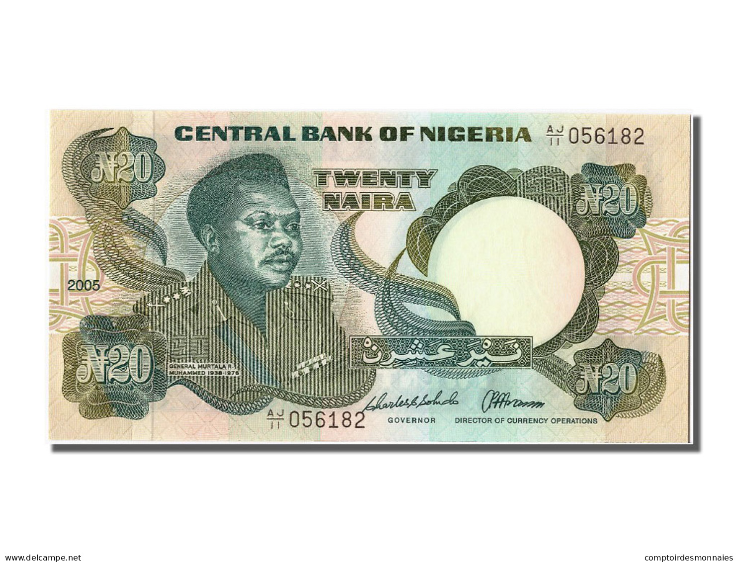 Billet, Nigéria, 20 Naira, 2005, NEUF - Nigeria