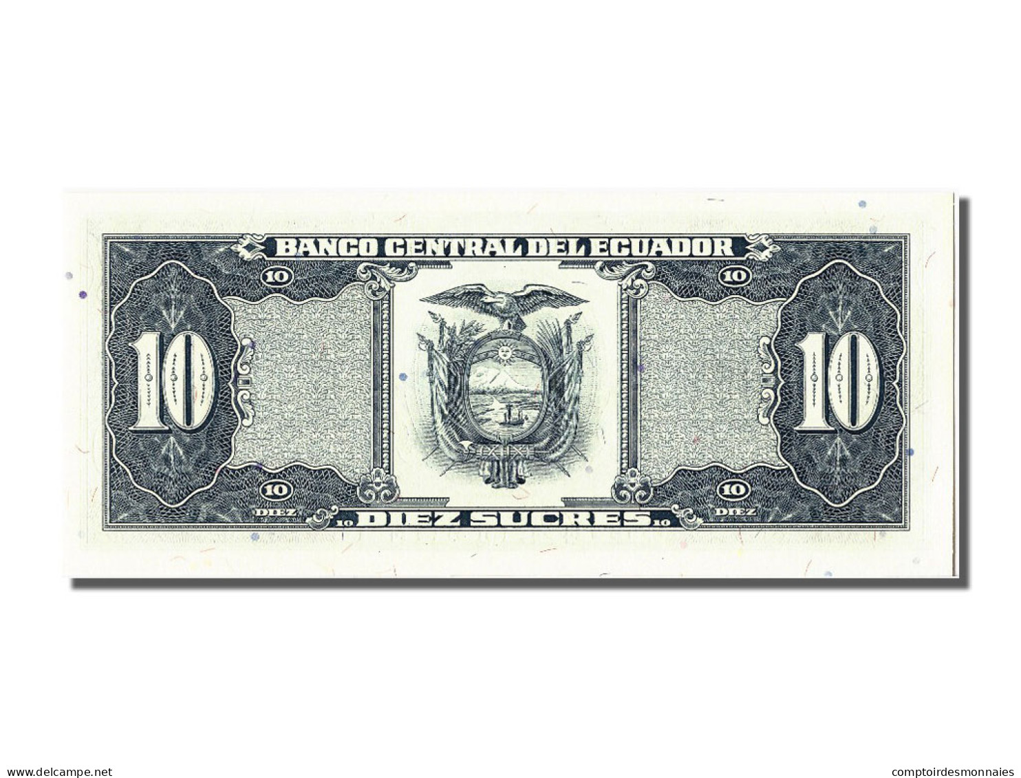 Billet, Équateur, 10 Sucres, 1988, 1988-11-22, NEUF - Equateur