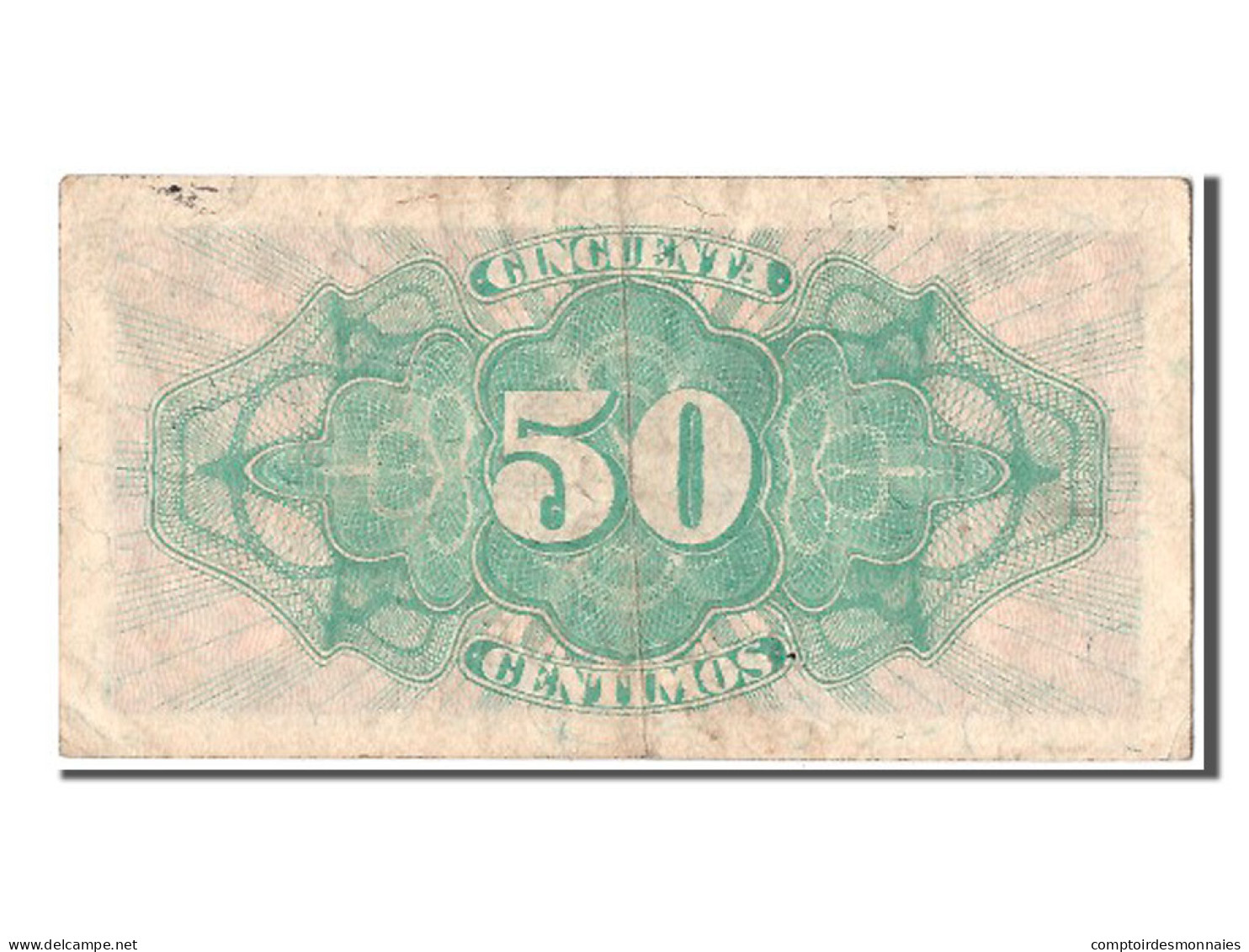 Billet, Espagne, 50 Centimos, 1937, TTB - Other & Unclassified