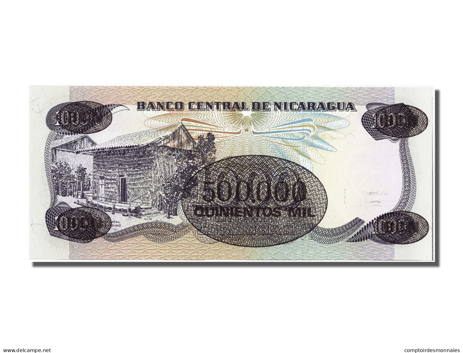 Billet, Nicaragua, 500,000 Córdobas On 1000 Córdobas, 1987, NEUF - Nicaragua