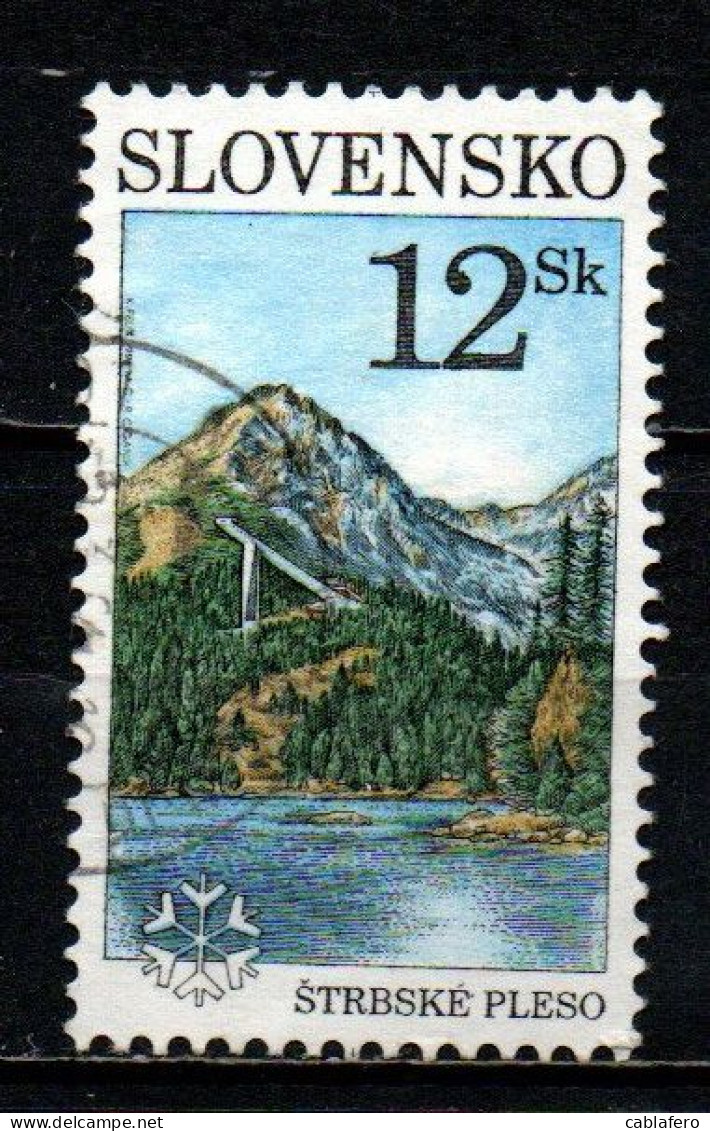 SLOVACCHIA - 1996 - Strbske Lake - USATO - Used Stamps