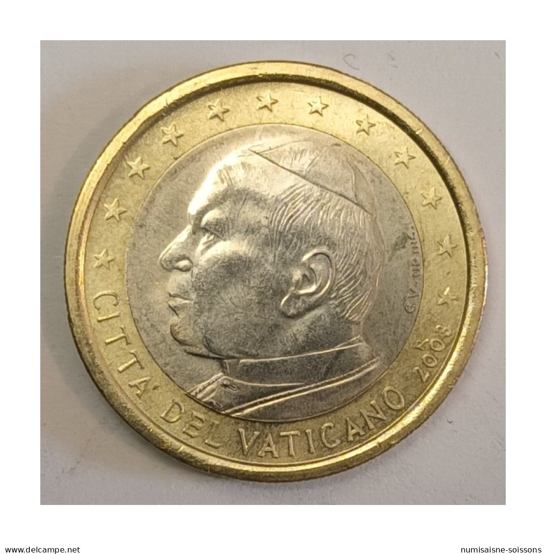 VATICAN - 1 EURO 2003 - PAPE JEAN PAUL II - SPL - Vaticaanstad