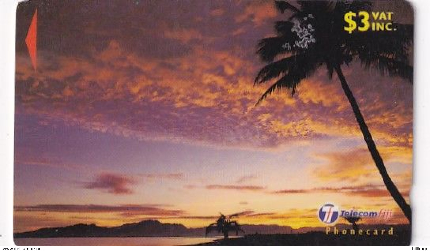 FIJI ISL.(GPT) - Palm At Sunset 2, CN : 31FKB, Used - Figi