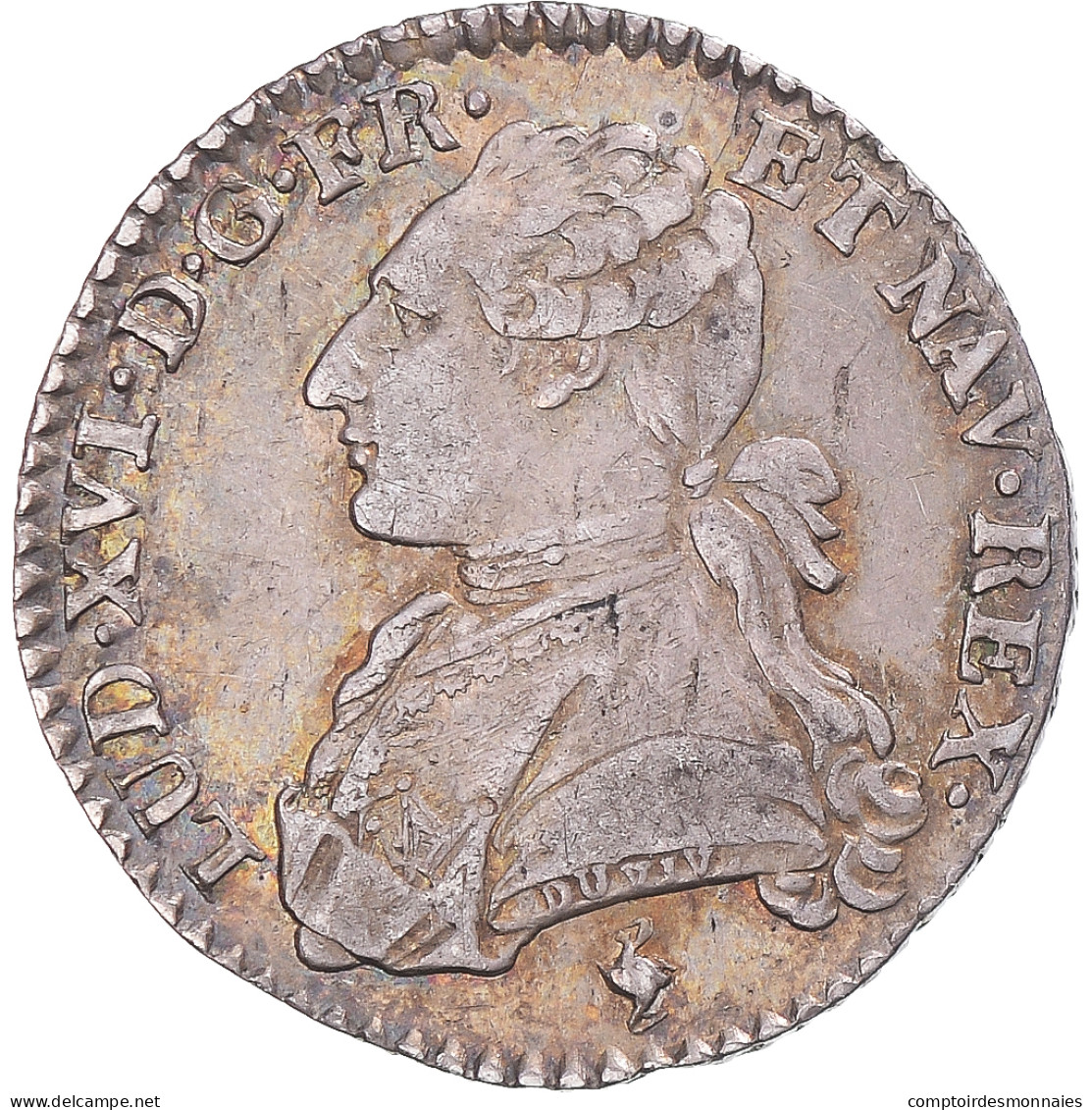 Monnaie, France, Louis XVI, 1/10 Ecu, 1778, Paris, TTB+, Argent, Gadoury:353 - 1774-1791 Louis XVI