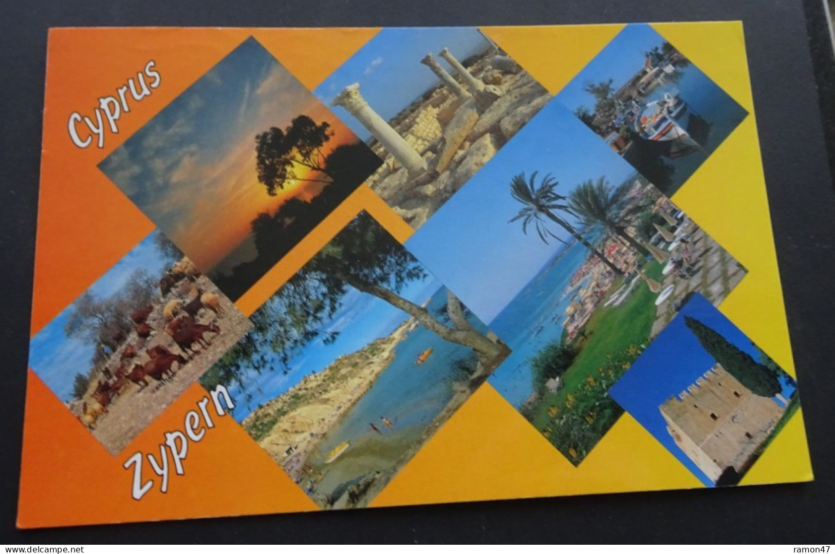 Cyprus - Aphrodite's Island - Kyriakou Bookshops, Cyprus - Sunshine Cards - # A-1058 - Cyprus
