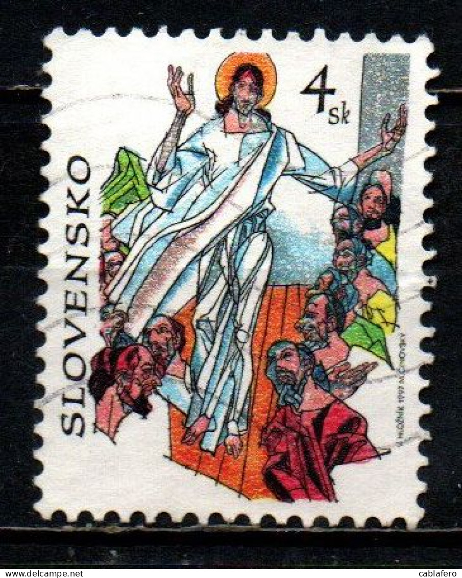 SLOVACCHIA - 1997 - Resurrection Of Christ - USATO - Usati