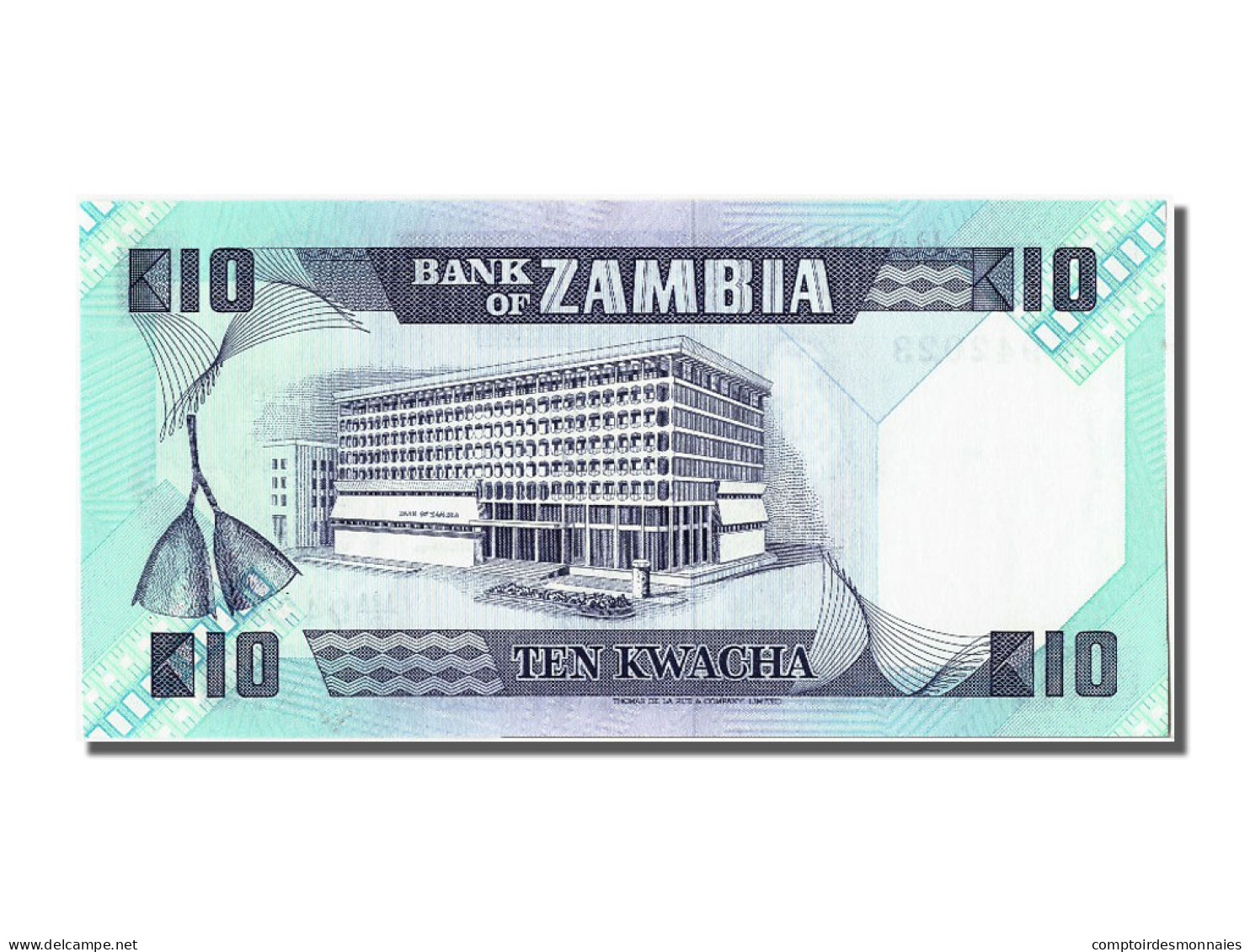 Billet, Zambie, 10 Kwacha, NEUF - Zambia