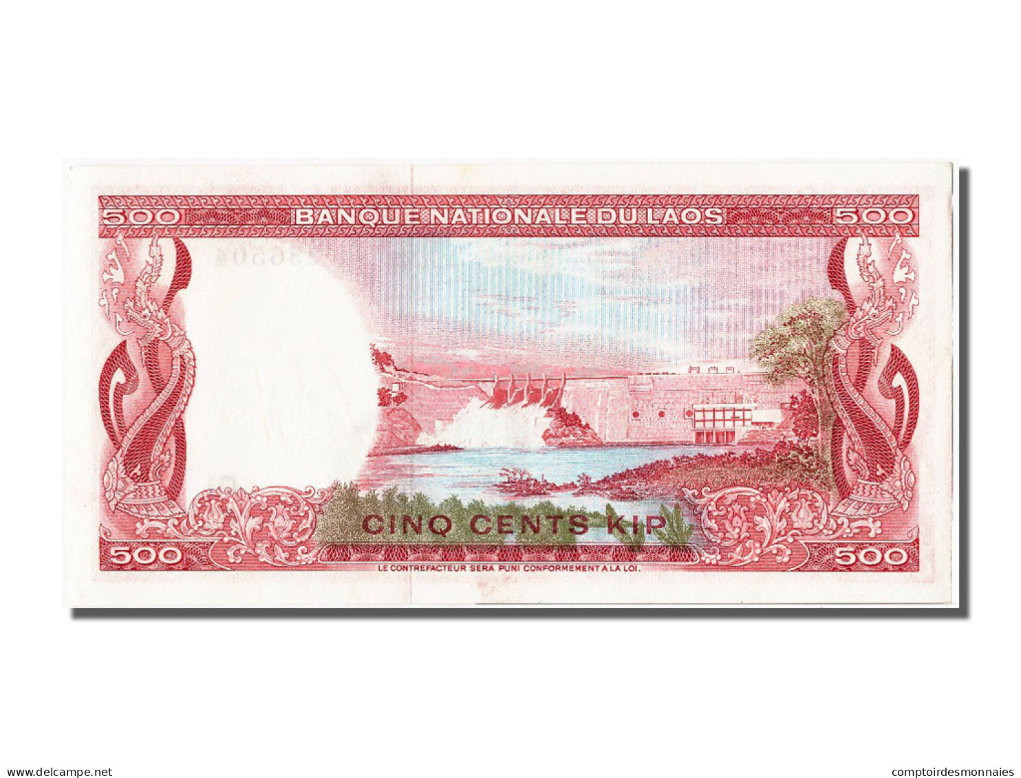 Billet, Lao, 500 Kip, NEUF - Laos