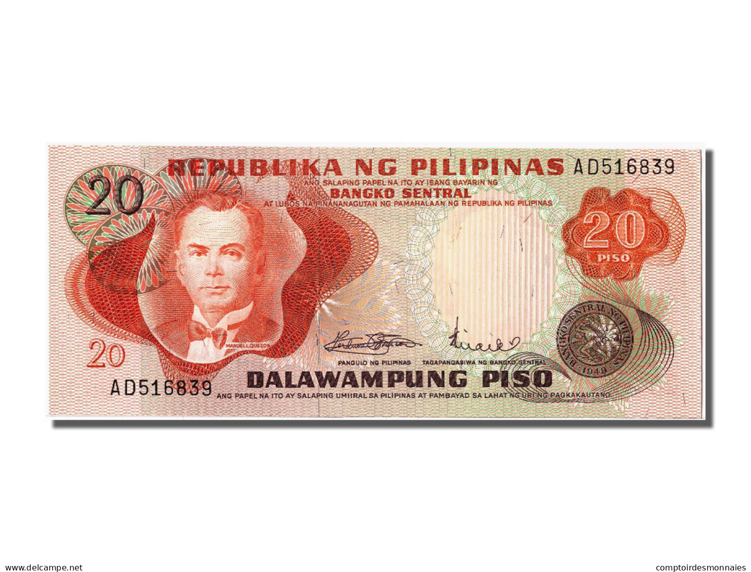 Billet, Philippines, 20 Piso, NEUF - Filipinas