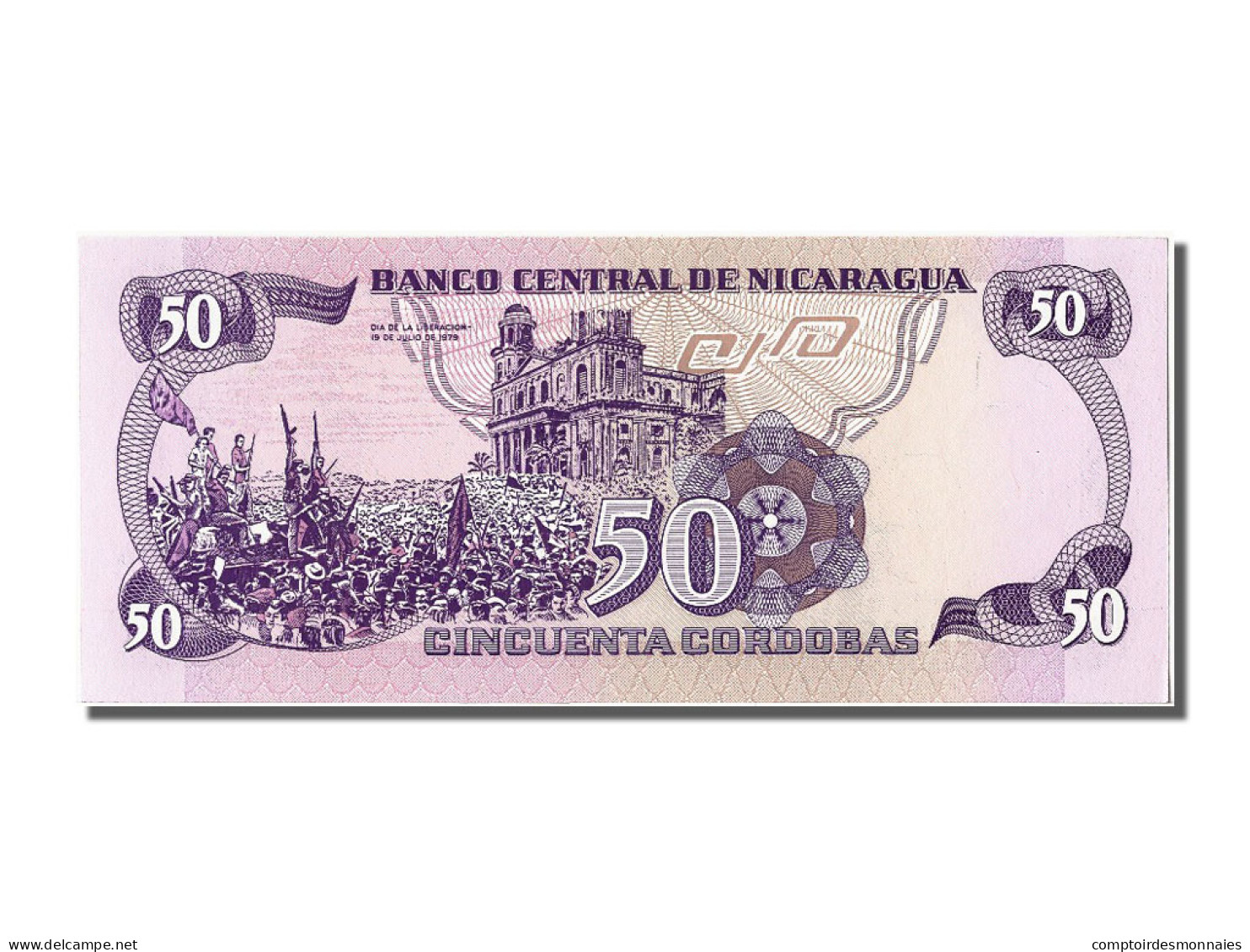 Billet, Nicaragua, 50 Cordobas, 1984, NEUF - Nicaragua