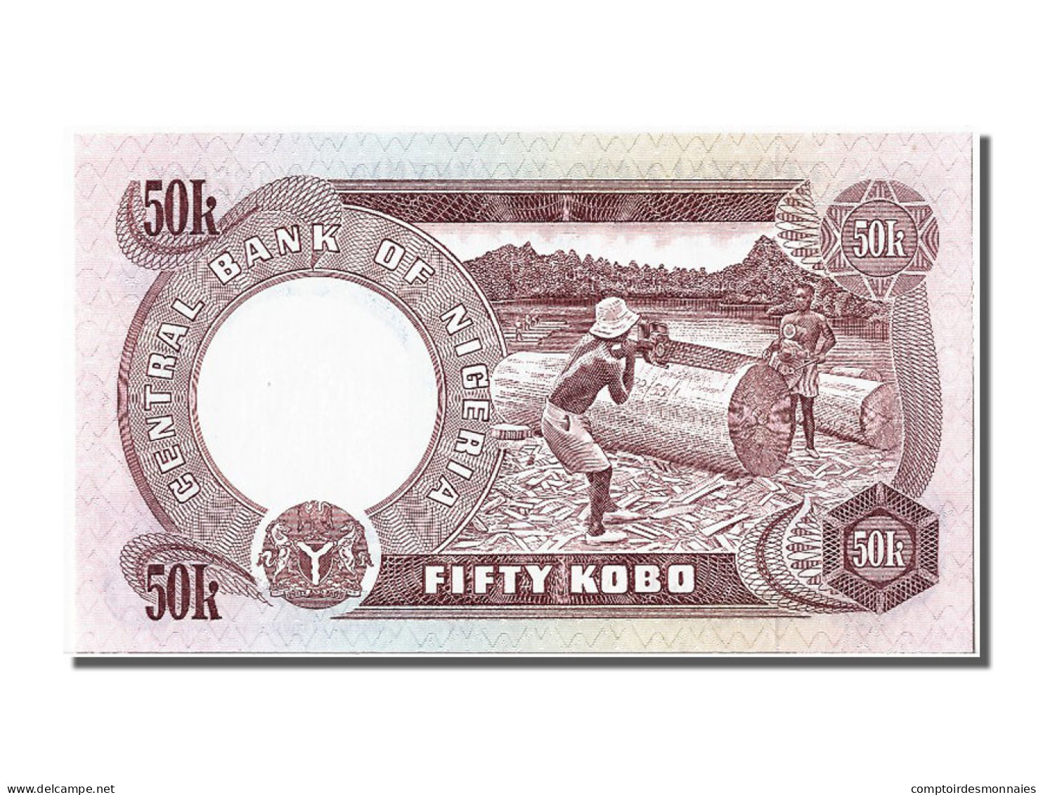 Billet, Nigéria, 50 Kobo, NEUF - Nigeria