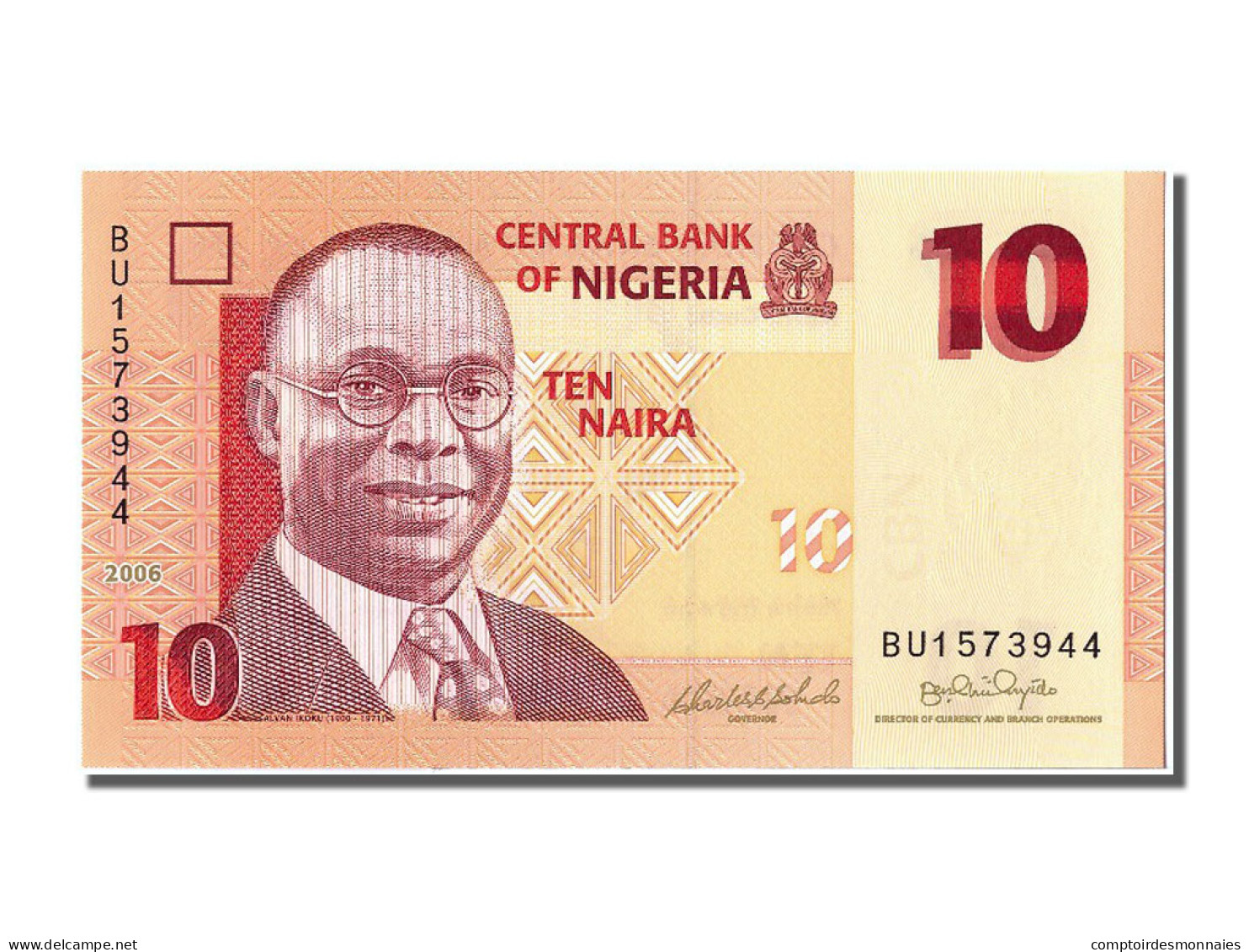 Billet, Nigéria, 10 Naira, 2006, NEUF - Nigeria