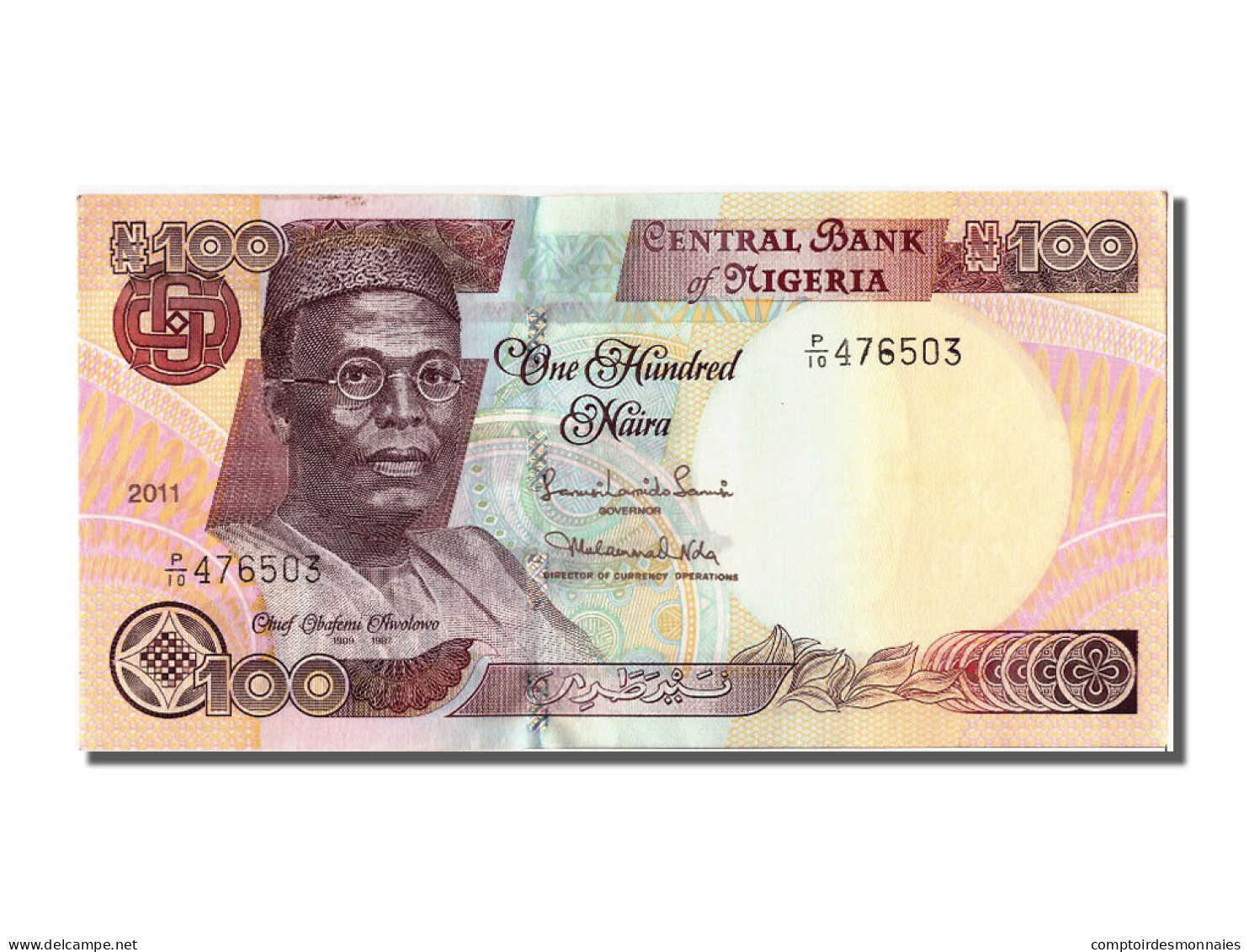 Billet, Nigéria, 100 Naira, 2011, SPL - Nigeria