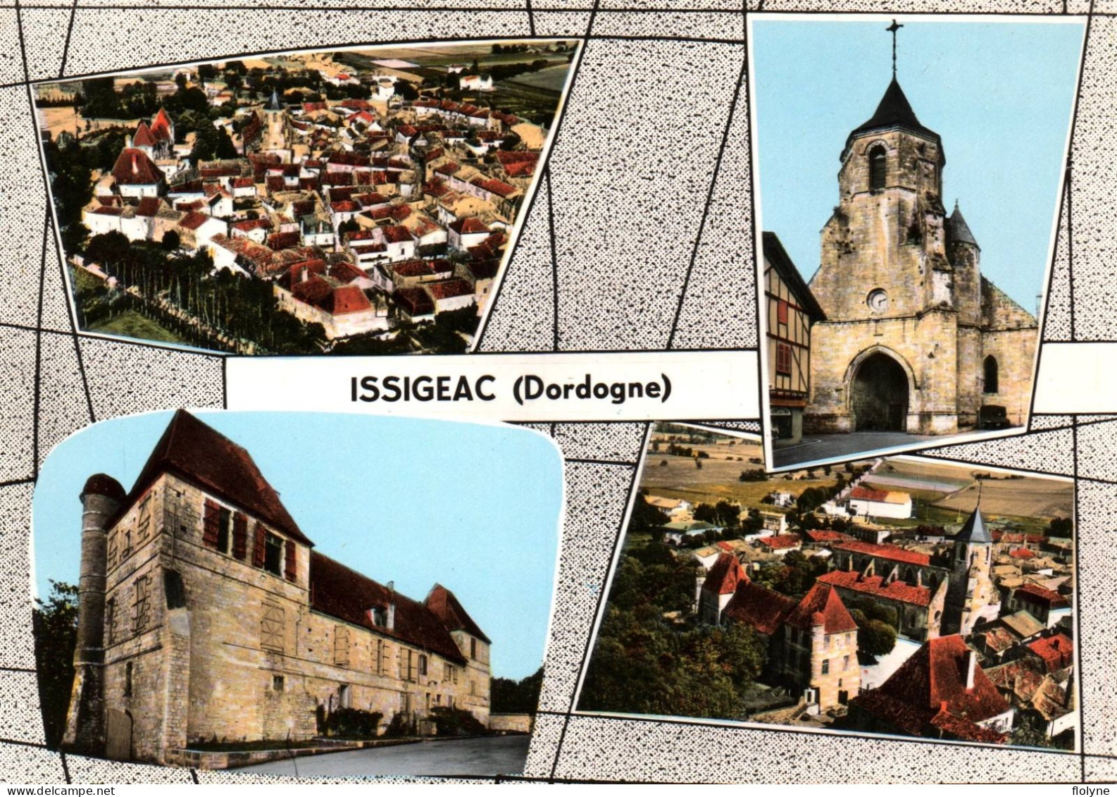 Issigeac - Souvenir De La Commune - Cp 4 Vues - Autres & Non Classés