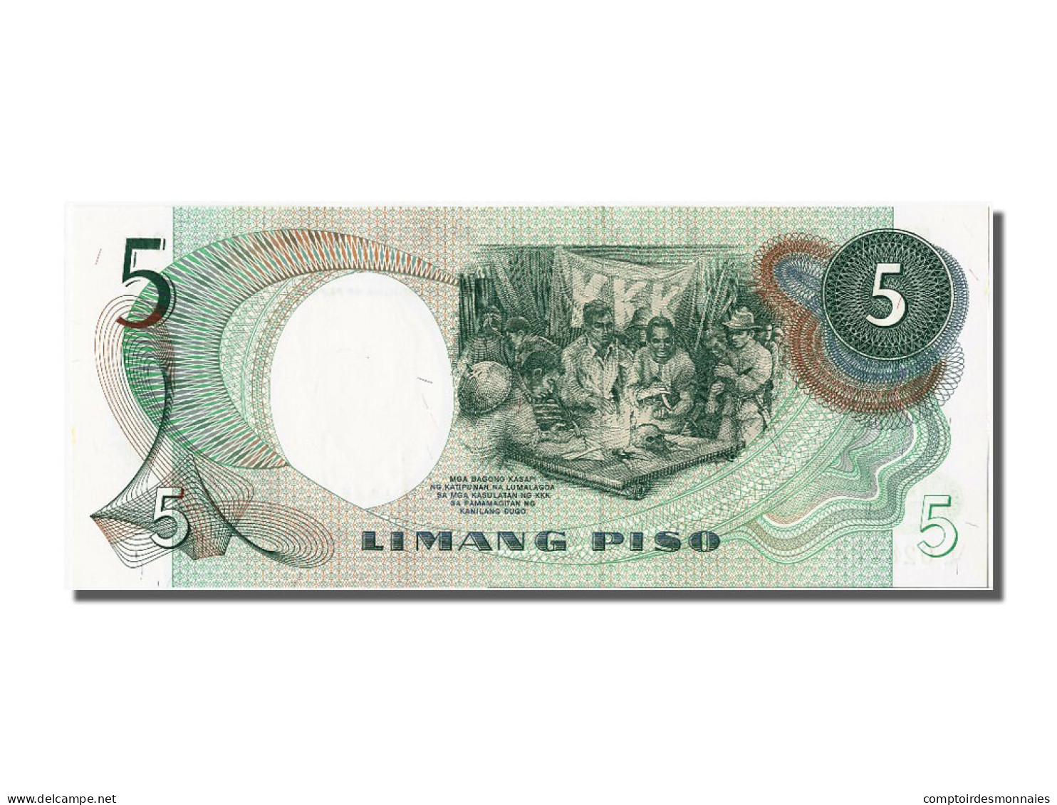 Billet, Philippines, 5 Piso, NEUF - Philippines