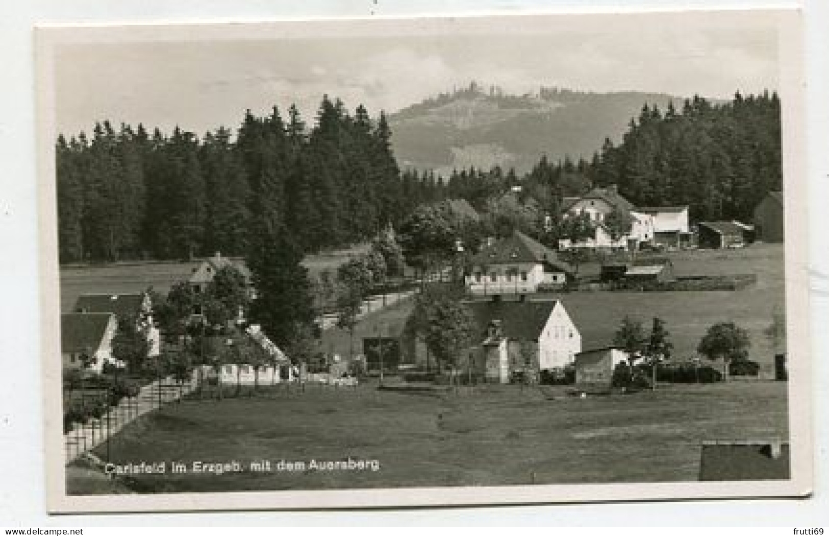 AK 207425 GERMANY - Carlsfeld Im Erzgeb. Mit Dem Auersberg - Eibenstock