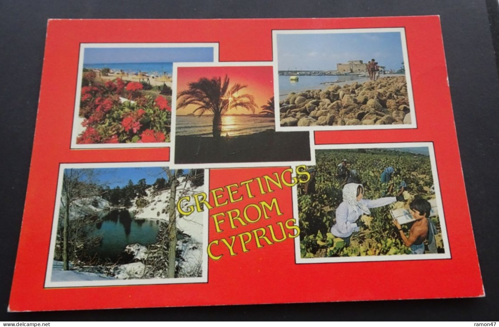 Greetings From Cyprus - N.G. Triarchos & Co., Nicosia - # 495 - Chipre