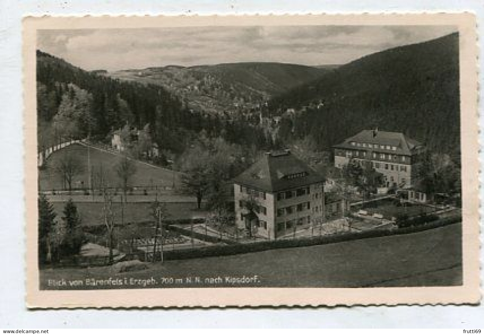 AK 207426 GERMANY - Blick Vom Bärenfels I. Erzgeb. Nach Kipsdorf - Kipsdorf