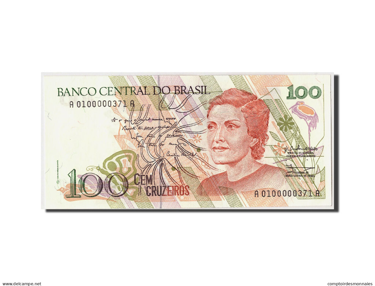 Billet, Brésil, 100 Cruzeiros, NEUF - Brasilien