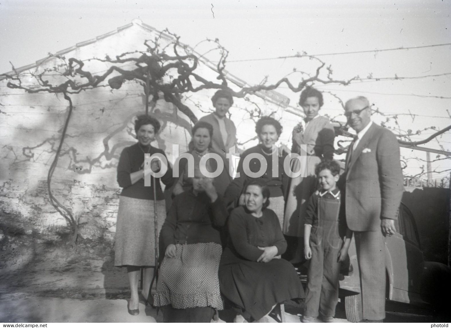 20 NEGATIVES SET 1953 WOMAN FEMME BOY GIRL PORTUGAL AMATEUR 60mm NEGATIVE NOT PHOTO FOTO