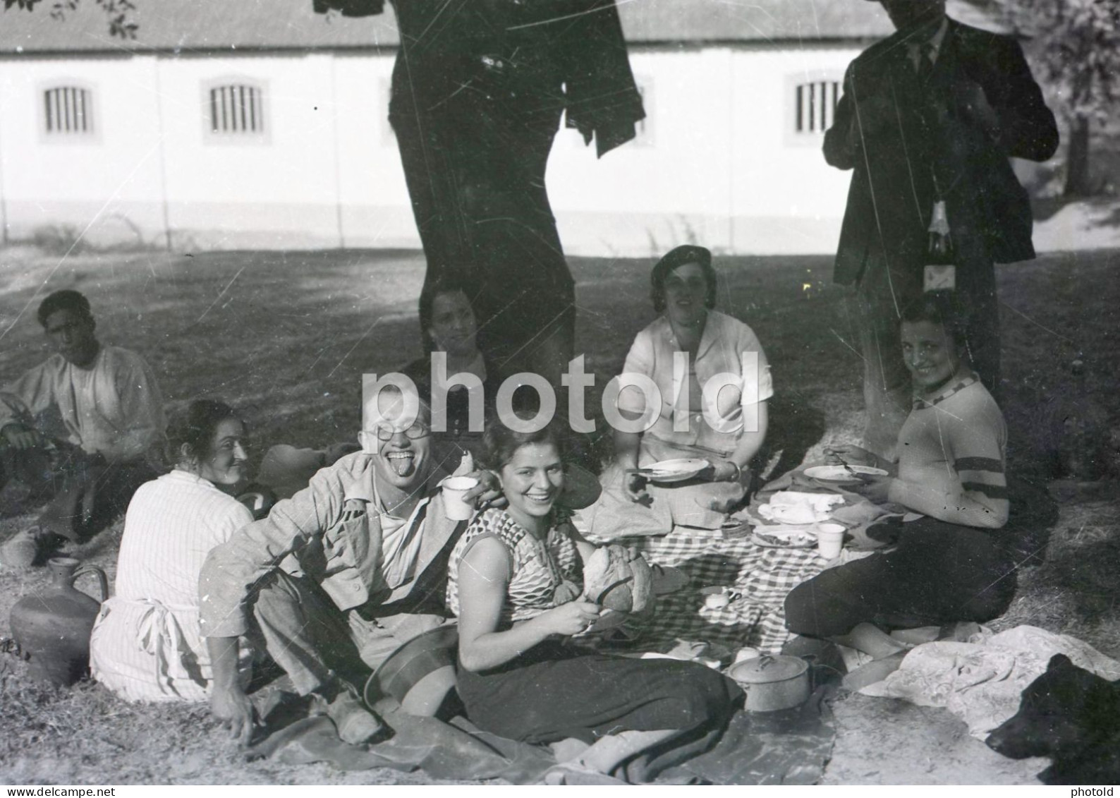 20 NEGATIVES SET 1953 WOMAN FEMME BOY GIRL PORTUGAL AMATEUR 60mm NEGATIVE NOT PHOTO FOTO