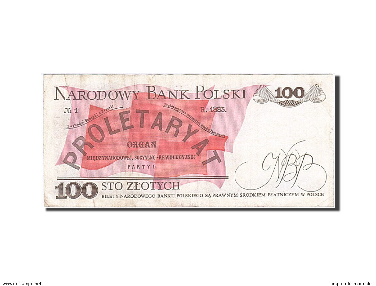 Billet, Pologne, 100 Zlotych, 1988, 1988-12-01, TB+ - Polonia