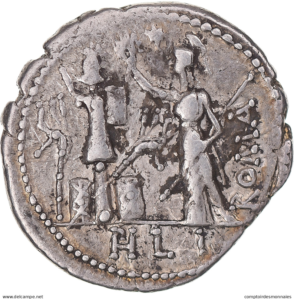 Furia, Denier, 119 BC, Rome, Argent, TB+, Sear:156, Crawford:281/1 - République (-280 à -27)